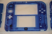 Load image into Gallery viewer, Limited Edition Nintendo 2DS Crystal Clear Full Shell Housing Replacement Blue - Popular for Sale
 - 3
