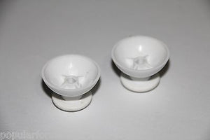2X White Replacement Part Thumbstick Analog Stick Cap Nintendo WII U Controller - Popular for Sale
 - 2