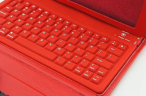 Apple iPad Air 5th Gen Wireless Bluetooth Keyboard Leather Case Cover RED - Popular for Sale
 - 2