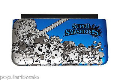 Blue SUPER SMASH BROS OEM Nintendo 3DS XL Housing Top/Front Cover Shell Part - Popular for Sale
 - 1