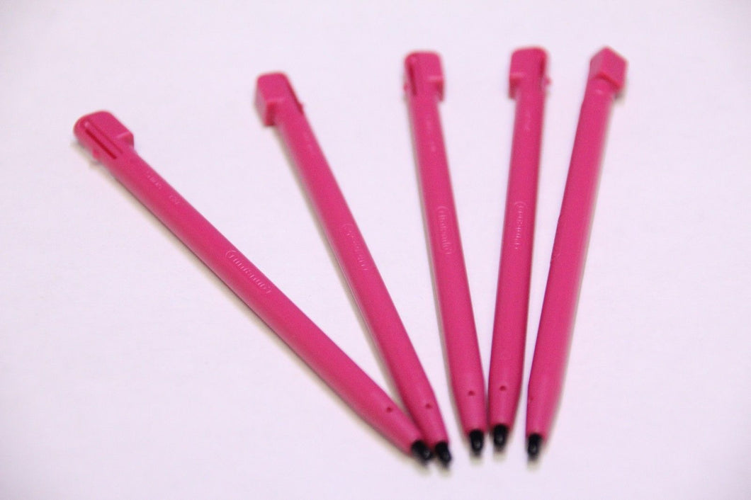 5X Original Nintendo DSi XL LL TWL-004 Pink standard slot in stylus touch pen