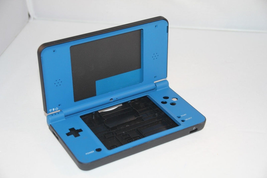 Original Nintendo DSi XL Housing Shell Case Replacement Blue Black NDSiXL Parts