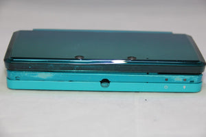 ORIGINAL OEM NINTENDO 3DS CASE REPLACEMENT FULL HOUSING TURQUOISE SHELL 3DS