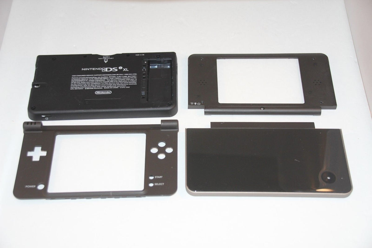 Dsi Shell Original Nintendo DSi XL Housing Shell Case Replacement Black NDSiXL P ...