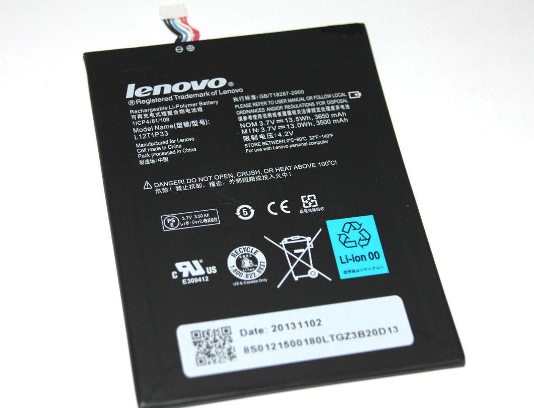 New Original L12T1P33 Relacement Battery 3500mAh For Lenovo A1000 A3000 A5000