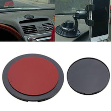 Load image into Gallery viewer, AP020 80mm Console Dashboard 3M ADHESIVE Disk Base Plate for Suction Cup Mount
