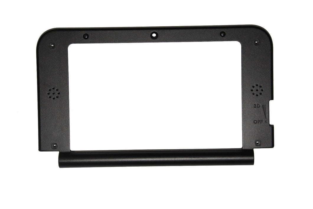 OEM Nintendo 3DS XL Black Replacement Hinge Middle Shell Housing Top Screen