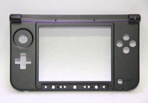 OEM Nintendo 3DS XL Replacement Hinge Part Black Bottom Middle Shell Housing USA