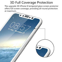 Load image into Gallery viewer, Useful iPhone X 3D Full Cover Slim Soft Edge Carbon Fiber Tempered Glass Film
