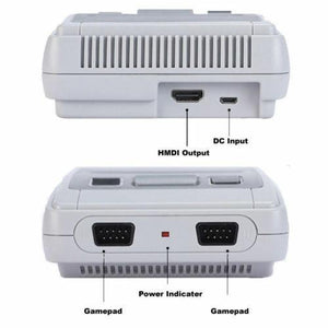 HDMI HD Super NES Mini SFC Classic Game Console Built in 621 Game + 2 Controller