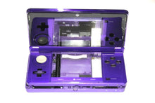 Load image into Gallery viewer, ORIGINAL NINTENDO 3DS CASE REPLACEMENT FULL HOUSING PURPLE SHELL WITH RED DOOR
