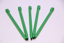 Load image into Gallery viewer, 5X Original Nintendo DSi XL LL TWL-004 Green standard slot in stylus touch pen
