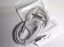 Load image into Gallery viewer, 2X 3.5mm Aux Cable Gold Tips Male To Male Stereo Audio Cable Pc Ipod Mp3 Car
