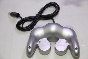 Official Gamecube Controller Platinum Silver Original Nintendo OEM Genuine Wii