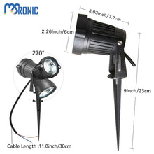 Load image into Gallery viewer, 4 LED Path Lights Outdoor Spotlight Landscape Lighting 5W 12V Garden Wall Yard
