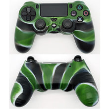 Load image into Gallery viewer, 2 Pack X Camouflage Silicone Rubber Case Cover Skin for Sony PS4 Controller Camo
