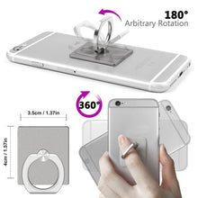 Load image into Gallery viewer, Easy Grip Universal Smartphone Aluminum Ring Phone Holder Finger Loop iPhone
