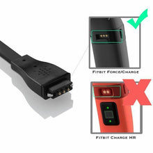 Load image into Gallery viewer, 2 Pack USB Charging Charger Cable Cord for Fitbit Force Band Bracelet Wristband
