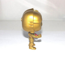 Load image into Gallery viewer, FUNKO POP STAR WARS C-3PO &quot;GOLD EXCLUSIVE&quot; #64 VINYL BOBBLE-HEAD NO STAND!!!
