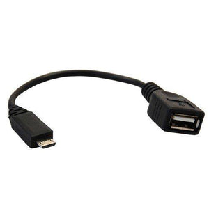 Micro USB B Male to USB 2.0 A Female OTG Adapter Converter Cable LG Samsung Sony