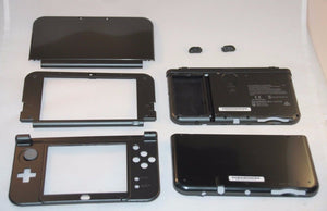 2015 New Version Nintendo 3DS XL LL  Black Housing Parts Original Shell N3DSXL