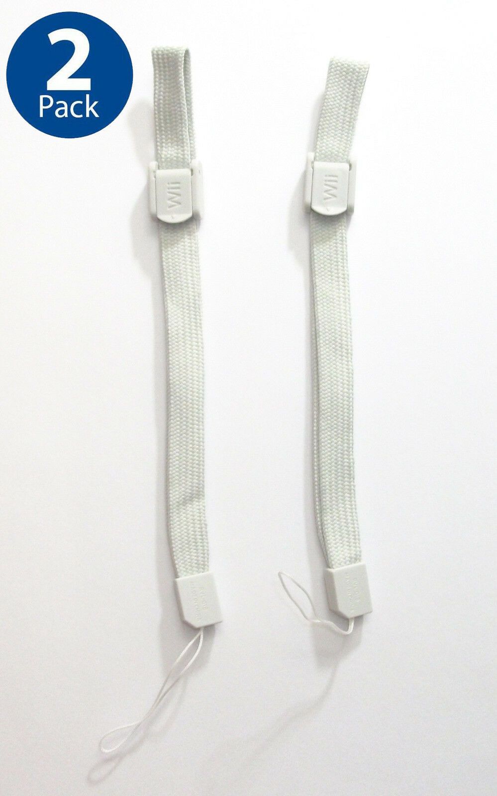 USA SELLER OFFICIAL Wii Wii U Wrist Strap Hand Strap Lanyard GRAY GREY LOT of 2