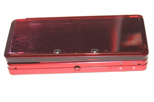 ORIGINAL OEM NINTENDO 3DS CASE REPLACEMENT FULL HOUSING RED  SHELL 3DS