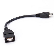 Load image into Gallery viewer, Micro USB B Male to USB 2.0 A Female OTG Adapter Converter Cable LG Samsung Sony
