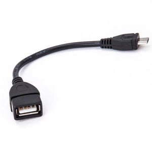 Micro USB B Male to USB 2.0 A Female OTG Adapter Converter Cable LG Samsung Sony