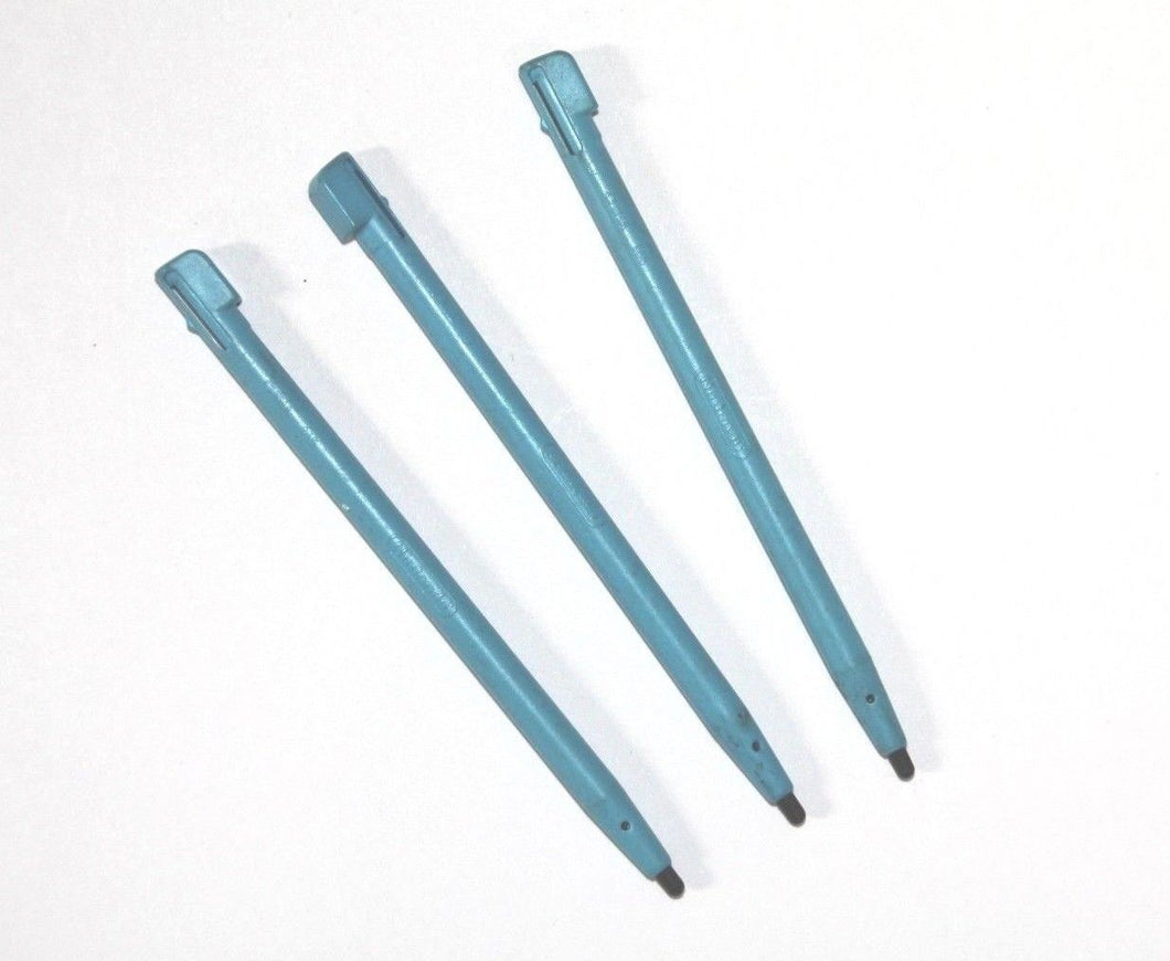 3X Original Nintendo DSi XL LL TWL-004 Blue standard slot in stylus touch pen