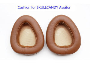 Original Skullcandy Rocnation Aviator Brown Replacement Cushions Ear muffs Pads