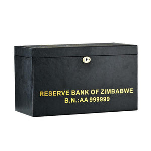 WR Luxury Leather Boxed Gold/Blue Zimbabwe $100 Trillion Dollar 1000 PCS Set