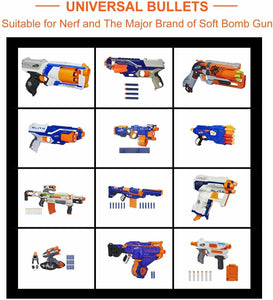 200 Pcs Dart Refill Bullets Ammo Pack for Nerf N-Strike Elite Blaster Gun